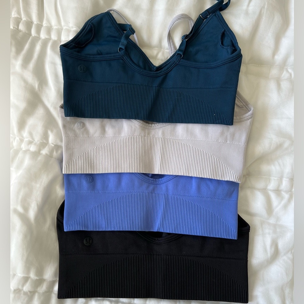 Lululemon Sports Bra 4 pack